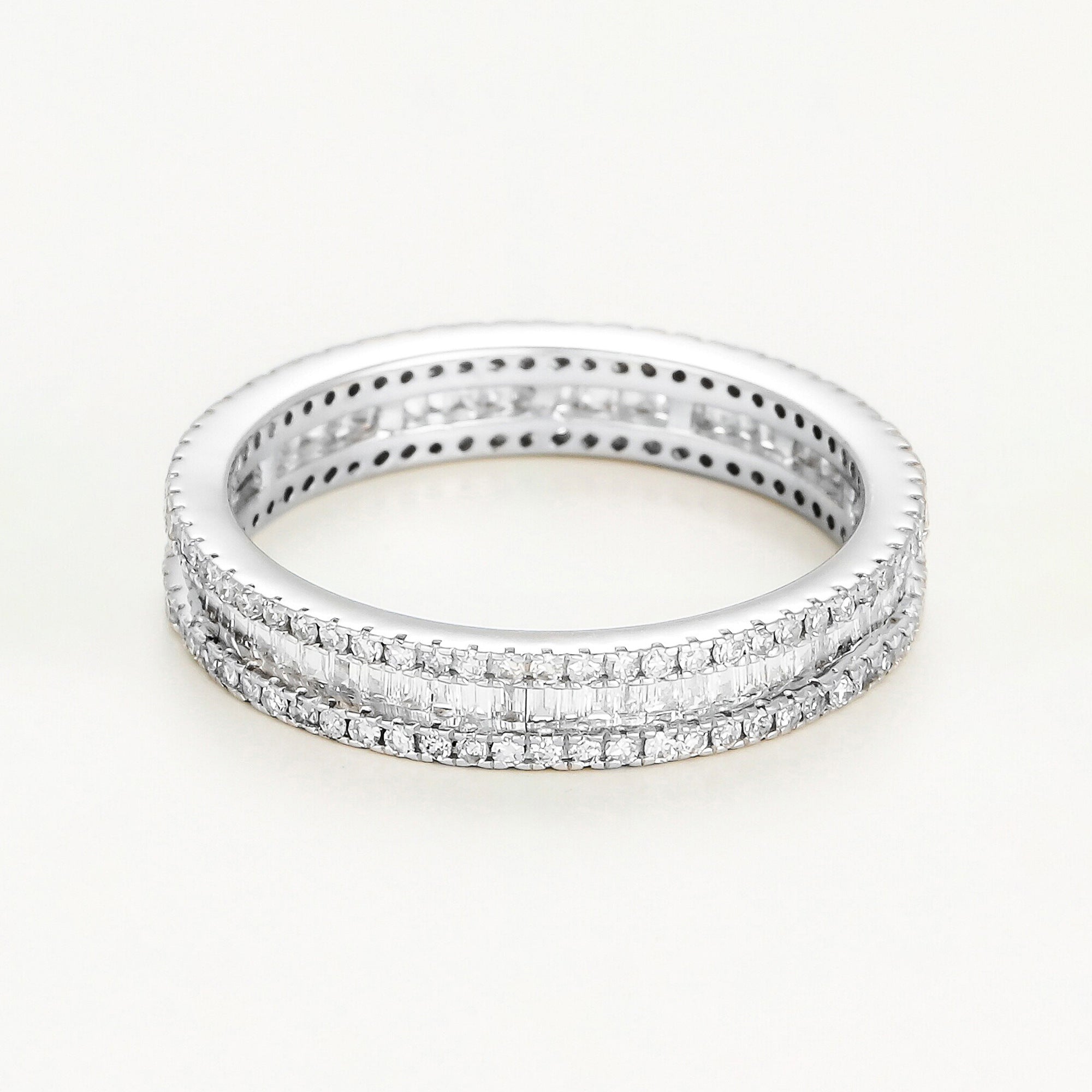 Bague "Alliance Camino" D0,75/189 - Or Blanc