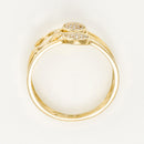 Bague "Trio De Bulles" D0,09/38 Or Jaune