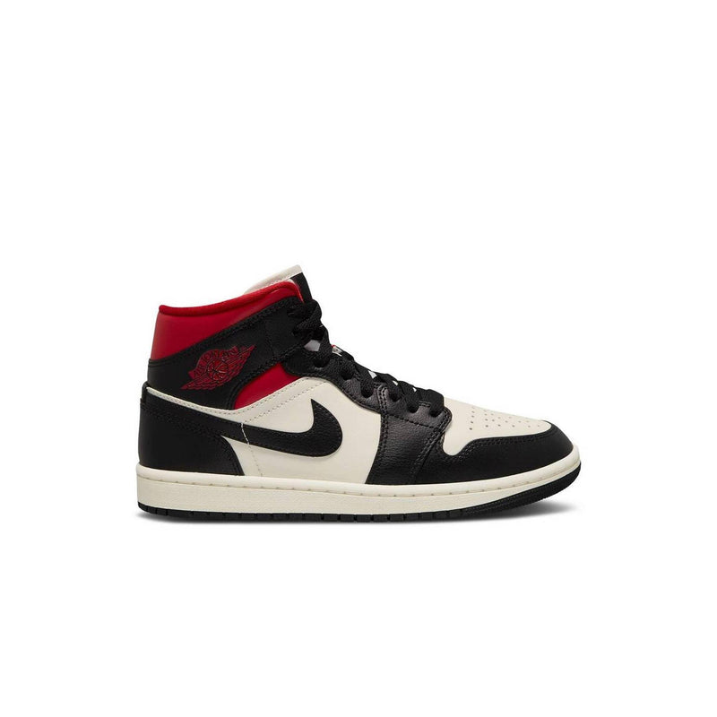 Air Jordan 1 Mid Gym Red Panda (W) - Noir