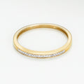 Bague "Alliance My Love" Diamants 0,05Ct/20 - Or Jaune