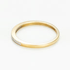 Anillo "Alianza Mi Amor" D0.05Ct/20 - Oro Amarillo 375/1000
