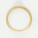 "My Love" Wedding Band with 0.05ct/20 Diamonds - Yellow Gold