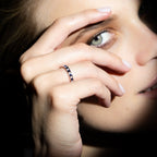 Bague "Alternance"- Or Blanc - Or Blanc