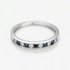 Bague "Alternance"- Or Blanc - Or Blanc
