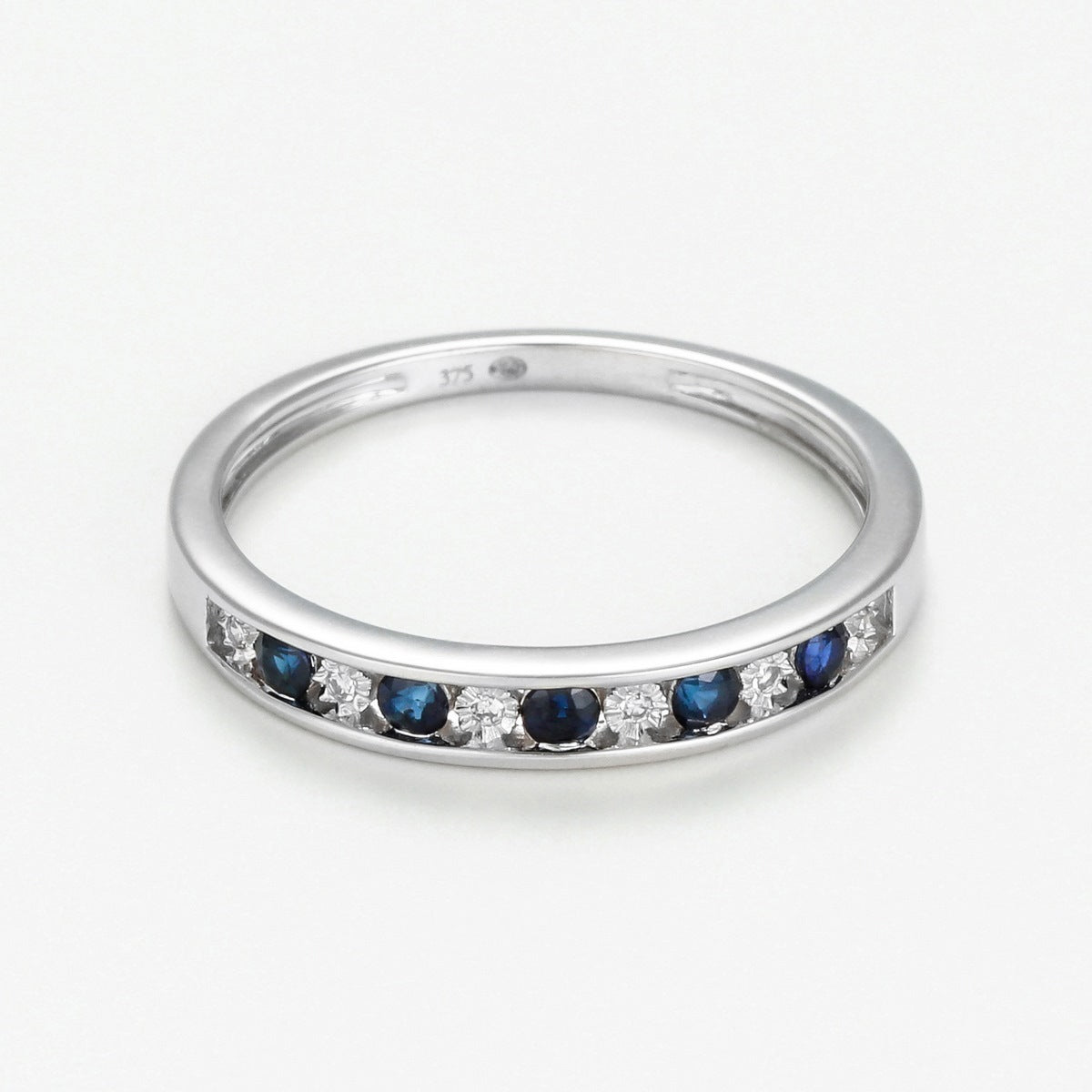 Bague "Alternance"- Or Blanc - Or Blanc