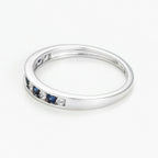Bague "Alternance"- Or Blanc - Or Blanc