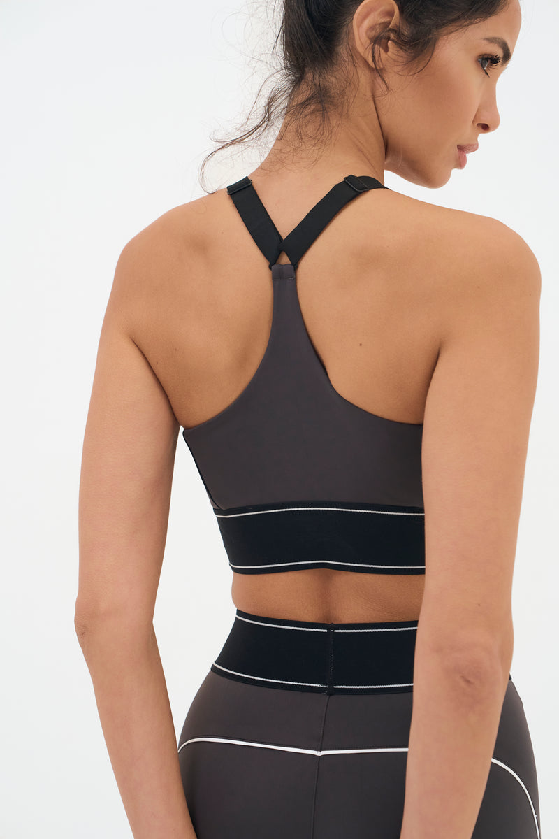 Brassiere Mali - Gris - Femme