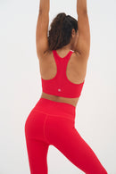 Brassiere Lotus - Rouge - Femme