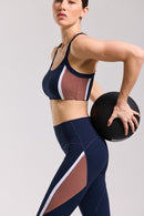 Brassiere Malte - Bleu/Marron - Femme
