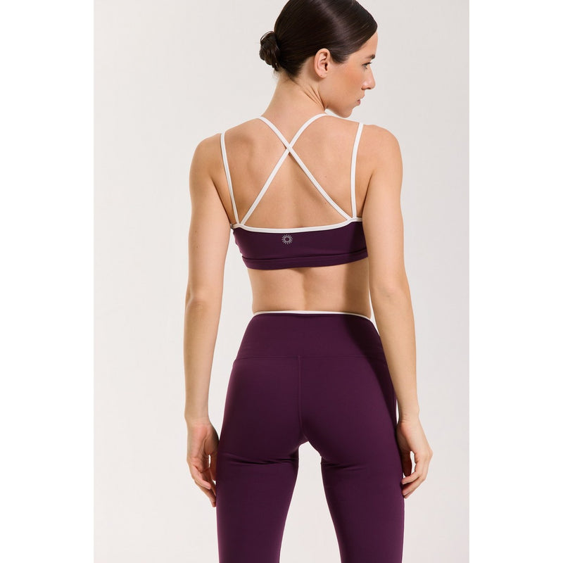 Brassiere Yska - Prune - Femme