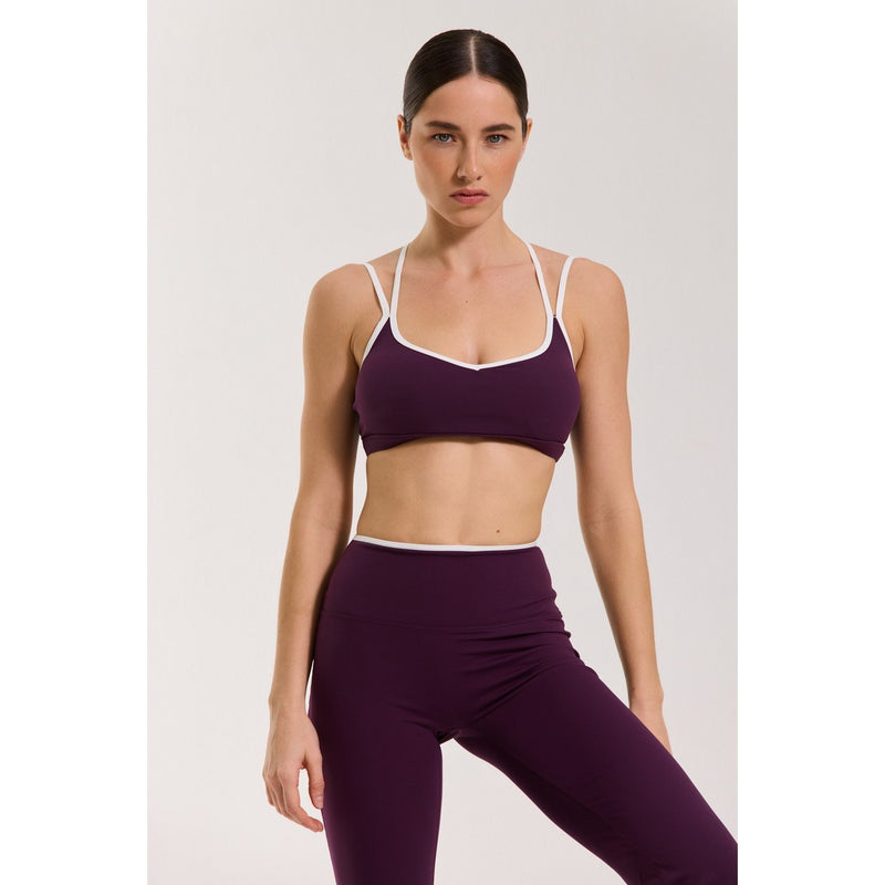Brassiere Yska - Prune - Femme