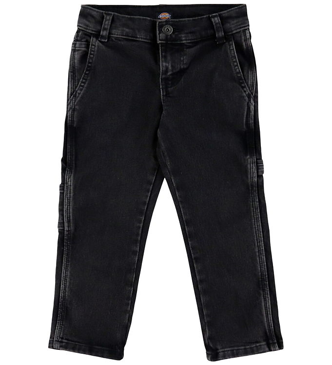 Jeans Carpenter Relaxed Da Ragazzo - Black Wash