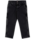 Jeans Carpenter Relaxed Da Ragazzo - Black Wash