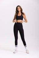 Brassiere Lotus - Noir - Mixte