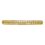 Bague "Amour Innocent" - Or Jaune 375/1000 Et Zirconium