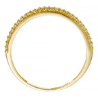 Bague "Amour Innocent" - Or Jaune 375/1000 Et Zirconium
