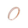 Anillo “Amor Inocente” – Oro Rosa 375/1000 Y Circonio