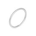 Bague "Pour Toujours" Or Blanc 375/1000