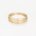 Bague "Lovers" Or Jaune 375/1000