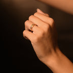Bague "Lovers" Or Jaune 375/1000