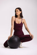 Brassiere Lotus - Bordeaux - Mixte