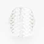 Bague "Armadillo" Or Blanc 375/1000