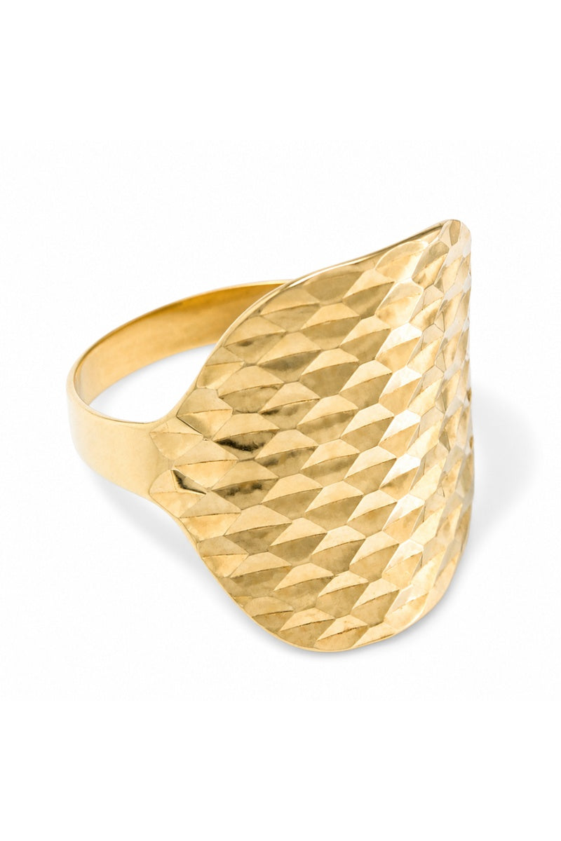 Bague "Armadillo" Or Jaune 375/1000