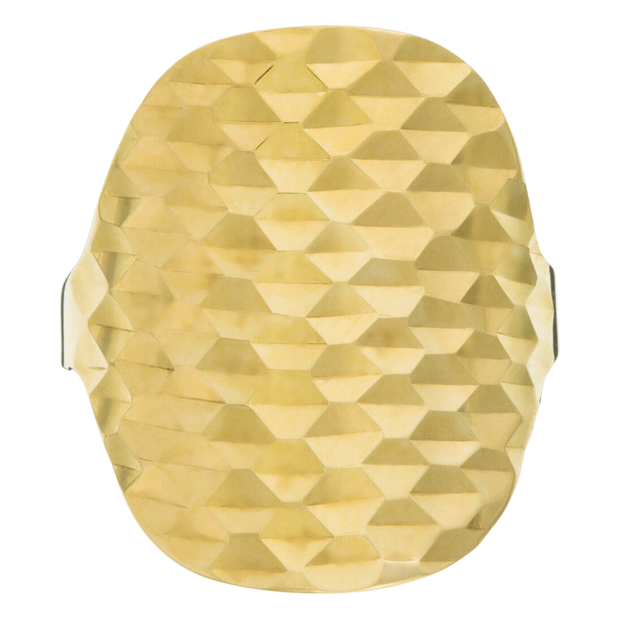 "Armadillo" Ring - 375/1000 Yellow Gold