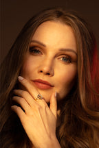 Bague "Croisade" Or Tricolore 375/1000