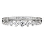 Anillo “Mi Reina” – Oro blanco 375/1000