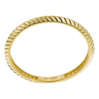 Anillo “Plisée” Oro amarillo 375/1000