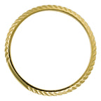 Anillo “Plisée” Oro amarillo 375/1000