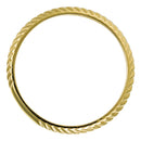 Bague "Plisée" Or Jaune 375/1000