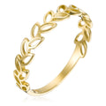 Bague "Feuille Détachée" Or Jaune 375/1000