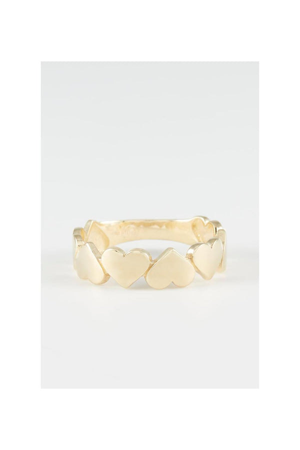 Bague "Petit Cœur" Or Jaune 375/1000