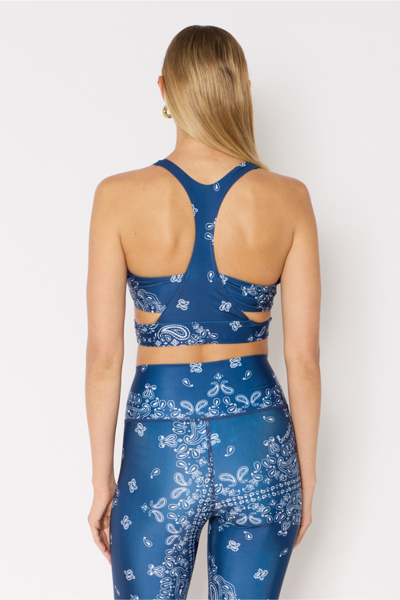 Brassiere Laurie Bandana Bleu