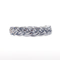 Bracelet Bouddhiste Double-Tressé Silver