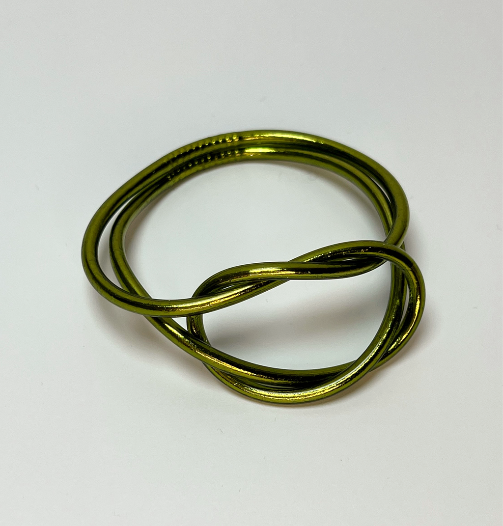 Pulsera Budista Infinity Kaki