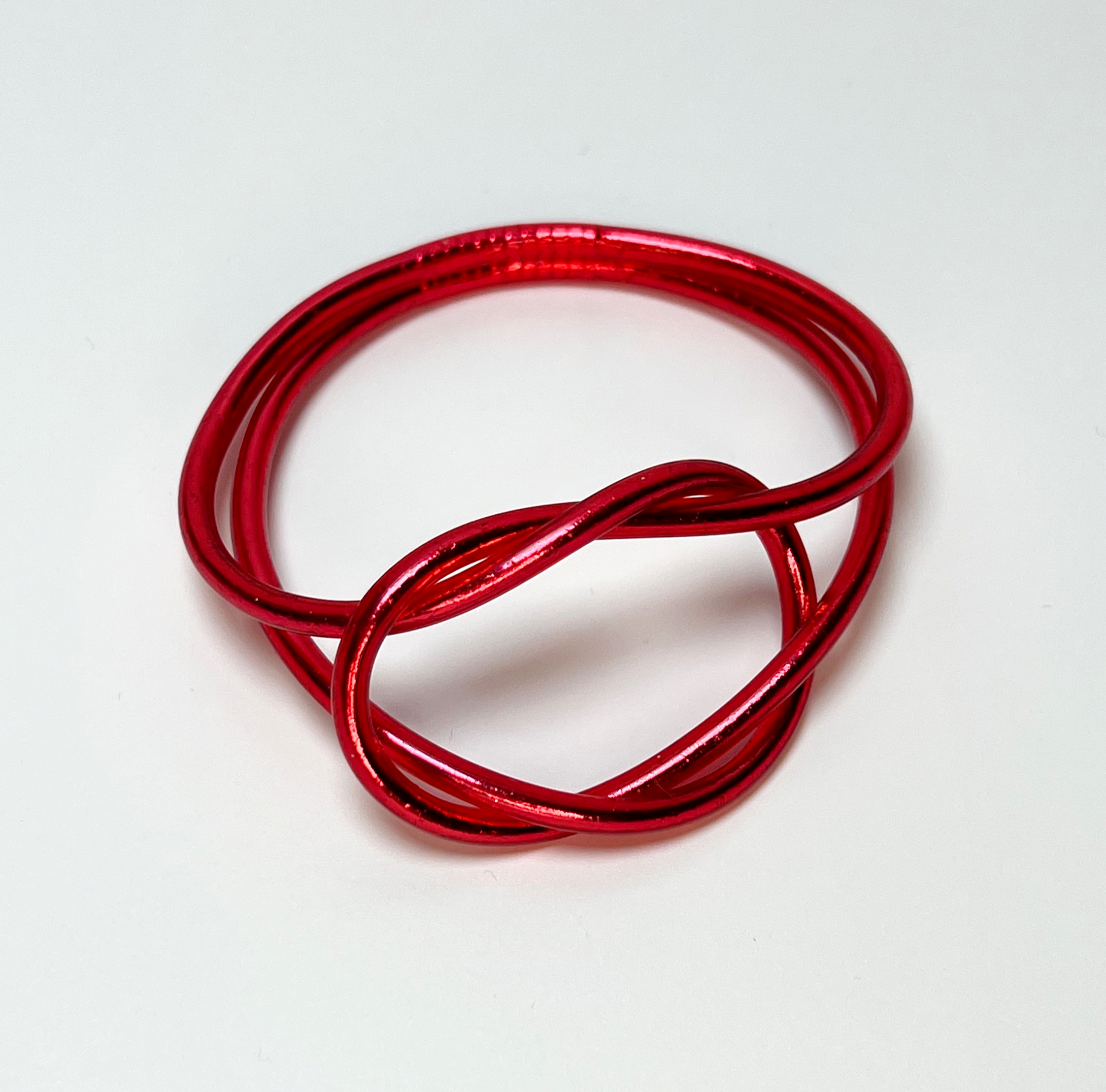 Buddhist Infinity Bracelet Love Red