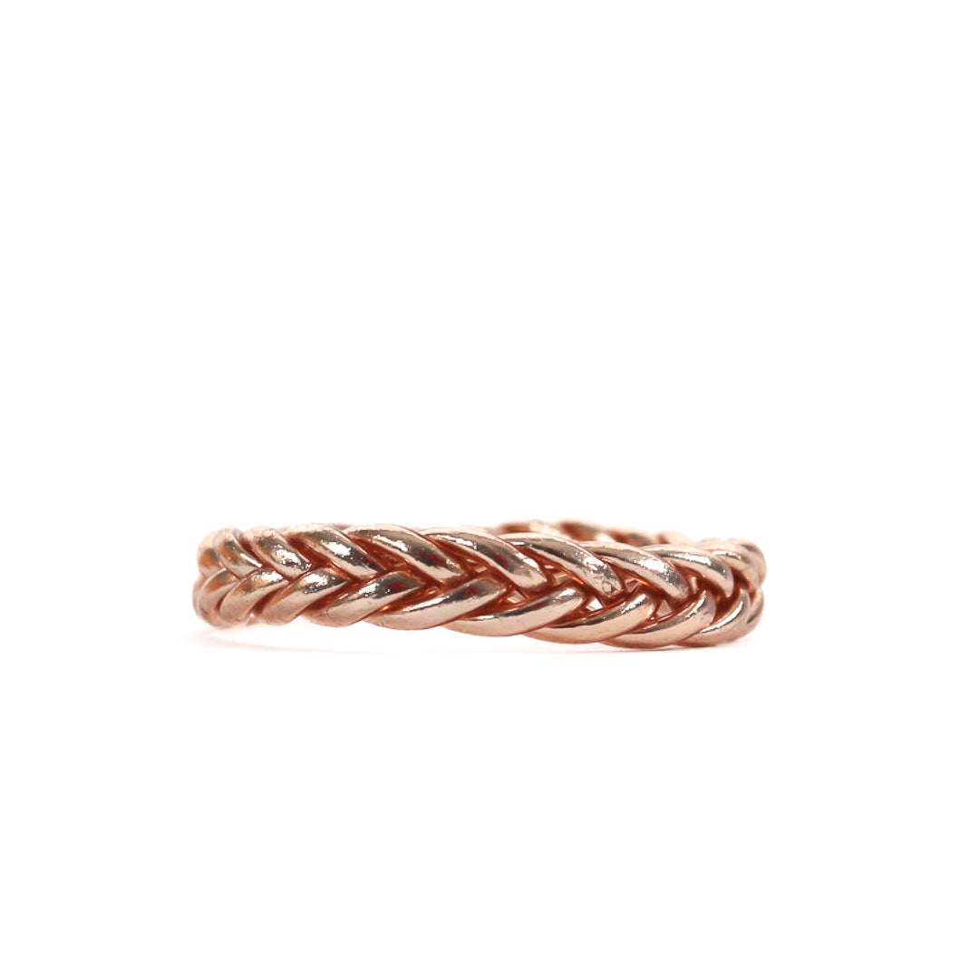 Champagne Maxi-Braided Buddhist Bracelet