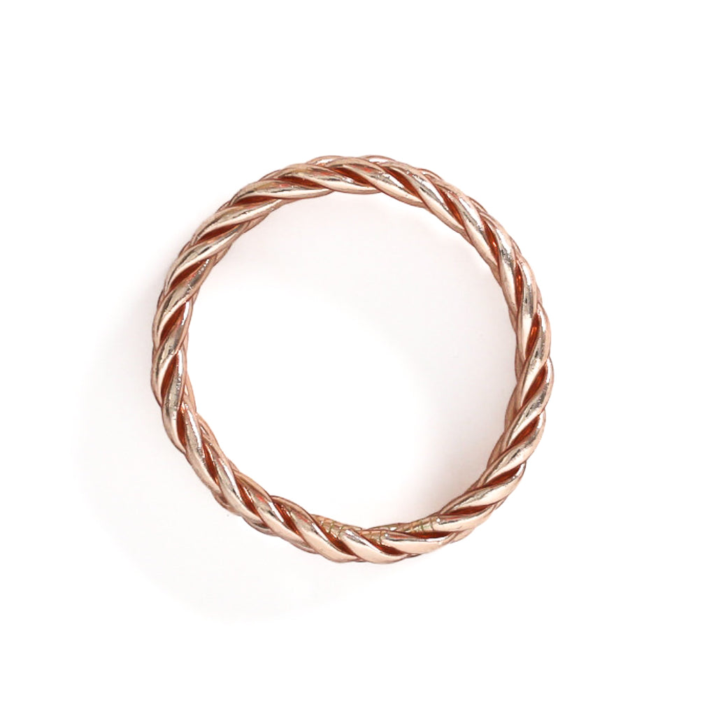 Champagne Maxi-Braided Buddhist Bracelet