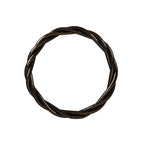Bracelet Bouddhiste Torsadé Black
