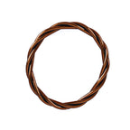 Bracelet Bouddhiste Torsadé Caramel