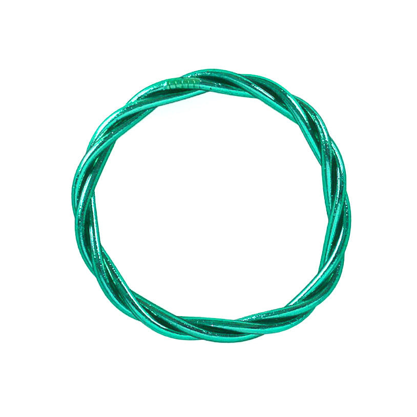 Pulsera Budista Trenzada Esmeralda