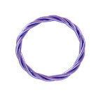 Bracelet Bouddhiste Torsadé Lilas