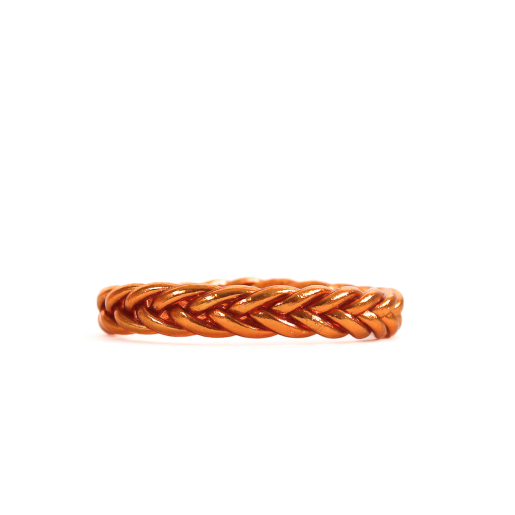 Braided Buddhist Bracelet Golden Apricot