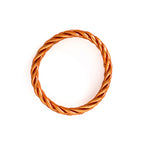 Braided Buddhist Bracelet Golden Apricot