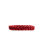 Pulsera Budista Trenzada Burdeos