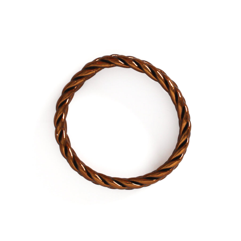 Braided Buddhist Bracelet Caramel