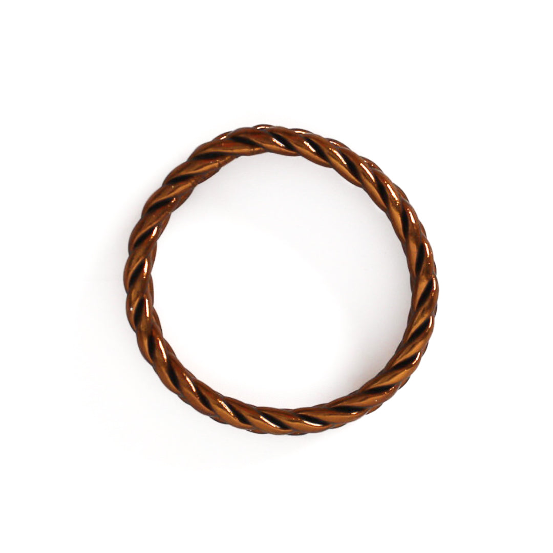Braided Buddhist Bracelet Caramel